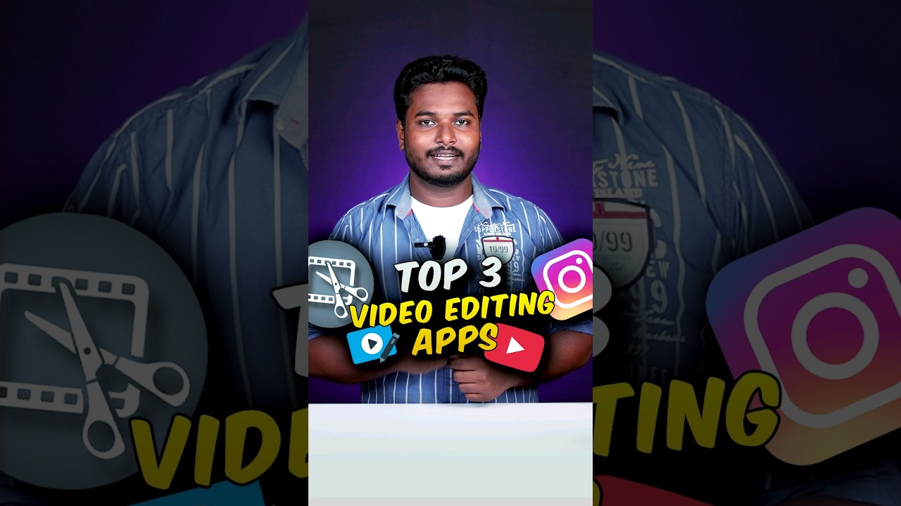 Best Video Editing Apps 2023 Tamil Video Editing Apps Without Watermark #shorts