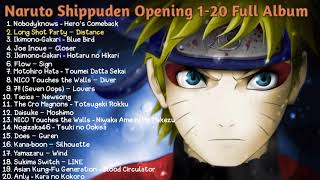 Naruto Shippuden Opening Songs 1 20 Full Album...