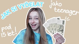 JAK SI VYDĚLAT JAKO DÍTĚ/TEENAGER💸 | i pod 15 let, žádná brigáda (valakarol)