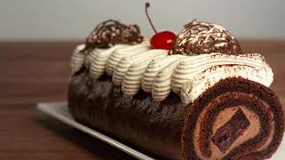 (EN) Zeelandia Chocolate Cherry Swiss Roll