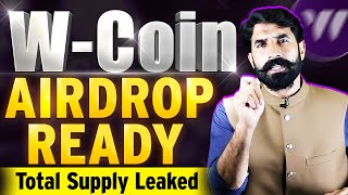 W Coin AirDrop Ready | Wcoin Total Supply | WCoin Airdrop Update | Airdrop News Update | albarizone