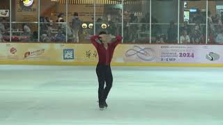 Lap Kan Lincoln YUEN Senior SP 2024 Asian Open Figure Skating Trophy