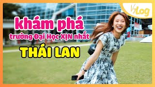 Cùng Khánh Vy khám phá trường đại học xịn nhất Thái Lan - Bangkok University