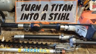 titan 550w hedge trimmer