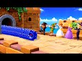 【マリオパーティ スイッチ】ミニゲームシャドウクイーンピーチVsロゼッタVsマリオVsルイージ(CPU最強 たつじん)