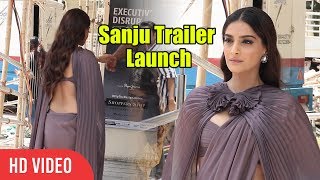 Sonam Kapoor Grand Entry At Sanju Official Trailer Launch | Sonam Kapoor as Tina Munim