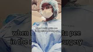 when my overactive bladder shows up in the operating room