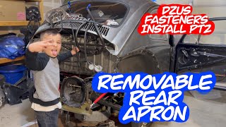 INSTALLING DZUS FASTENERS: Part 2 (VW Rear Apron Edition)