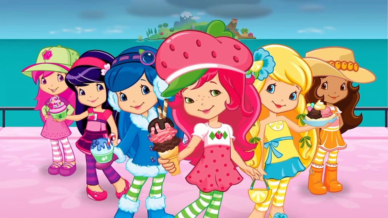 Strawberry Shortcake Ice Cream Island | Children's Games - YouTube