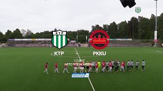 KTP TV: Ottelukooste KTP - PKKU 5-0 [1.7.2017]