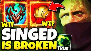 THIS ITEM COMBO MAKES SINGED POISON DO TRUE DAMAGE?! (SEASON 15 IS GOATED)