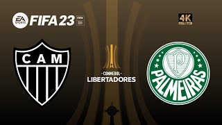Atlético MG x Palmeiras | FIFA 23 Gameplay | Libertadores Final 2023 [4K 60FPS]
