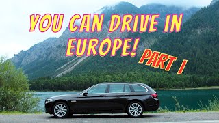 What Americans Need To Know About Driving in Europe