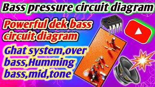 Dek bass pressure circuit diagram🚀Dek bass pressure board🚀dek bass circuit diagram (part-1) 💯🚀🙏🙏🙏