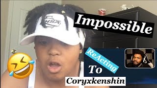 Reacting to Coryxkenshin doing the Try not to Laugh Challenge pt.2