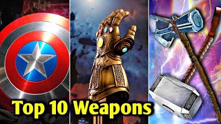 Top 5 weapons in MCU | Marvel | Tamil | in Tamil #mcu #marvel
