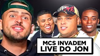 OS MAIORES MC'S DE SP INVADIRAM A LIVE DO JON VLOGS