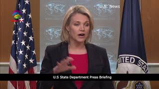 Heather Nauert Press Briefing - Courtesy: U S State Department