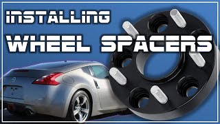 Nissan 370z Wheel Spacer Install