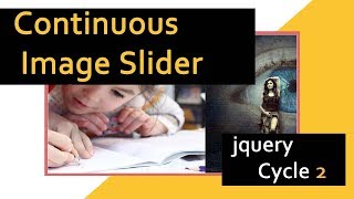 Continuous Image Slider using jquery cycle 2 tutorial | csPoint web designing tutorials