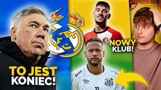 Ancelotti ODCHODZI z Realu Madryt! Neymar WRÓCI do Santosu? Jakub Moder OFICJALNIE w NOWYM KLUBIE!