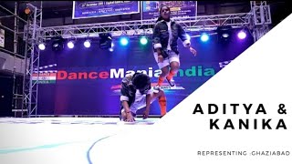 ADITYA X KANIKA WINTER SHOWCASE AT DANCE MANIA INDIA 2019-20 | CHOREOGRAPHY by RAJA X MANAV