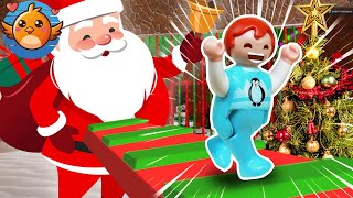 Mit dem WEIHNACHTSMANN im Gefängnis!🎅 Kann Emma entkommen?😇 Roblox Obby | Playmobil Familie Vogel