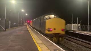 HNRC Class 37's passing Trowbridge