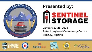 Robyn Silvernagle v Janais DeJong - Draw 2 - Curling Alberta Womens Championship by Sentinel Storage