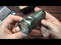 Emisar D4Sv2 (OSRAM W2) Flashlight Review (Green)!