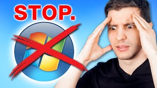 If You Still Use Windows 7, You Are VERY DUMB!
