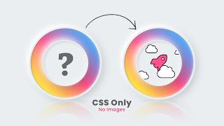 CSS Animation Effects | Neumorphism Effect with Soft Gradient & Animated Rocket | FontAweosme