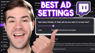 Best Twitch Ad Settings For Small Streamers!