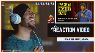 Reaction on Bahut Pighle Hain | Zakir khan | Stand-Up Comedy