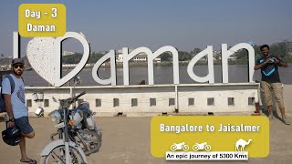 Day-3 | Daman | Bangalore to Jaisalmer | Sully \u0026 Sanny Adventures-2018