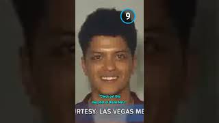 Bruno Mars Was Arrested?! 😧 #Top10 #shorts