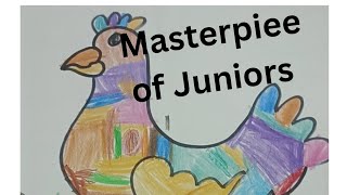 Juniors art work/Drawing & Colouring/Pre nursery/nursery/kindergarten/easy drawing for kids