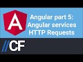 Angular tutorial part 5: Services - HTTP requests - Dependency Injection - RxJS Observables