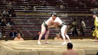 Hamadayama (3-4) - Sorakaze (2-5) , Sumo : Natsubasho '17