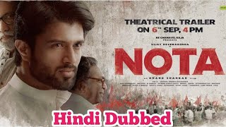 NOTA OFFICIAL HINDI TRAILER - | Vijay Deverakonda || SSS South Tv | Nota Hindi Trailer