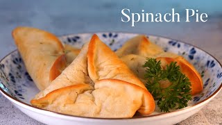 Spinach Fatayer Sabanekh Recipe | Traditional Lebanese Spinach Pie | Allspice Institute