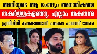 അനാമികയെ ആകെ കുരുക്കിലാക്കി അനി #patharamattuserial #malayalamserial