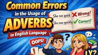 Common Errors In The Usage Of Adverbs In English Language
