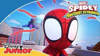 🎈 Pelastakaa paraati! 🕷️ | Spidey ja hänen Mahtavat Ystävänsä | Disney Junior Suomi