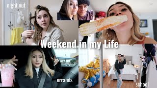 A weekend in my life | shopping, school, puppy