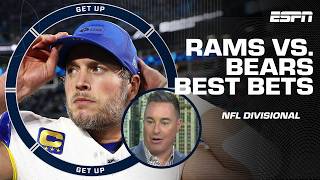 NFL DIVISIONAL 🔮 Best bets, picks & predictions for ALL THE ACTION! 🤑 | Get Up
