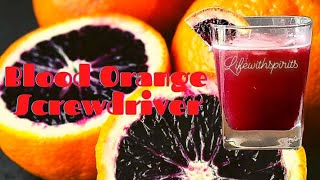 Blood Orange screwdriver