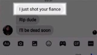 Man leaves chilling messages for woman's fiance