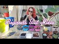 Beginners Soil Mixes- 4 Different Substrate Mixes for Succulents, Hoyas, Aroids and Prayer Plants