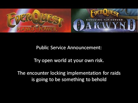 PSA For The Planes Of Power Launch On Everquest's Oakwynd Server - YouTube